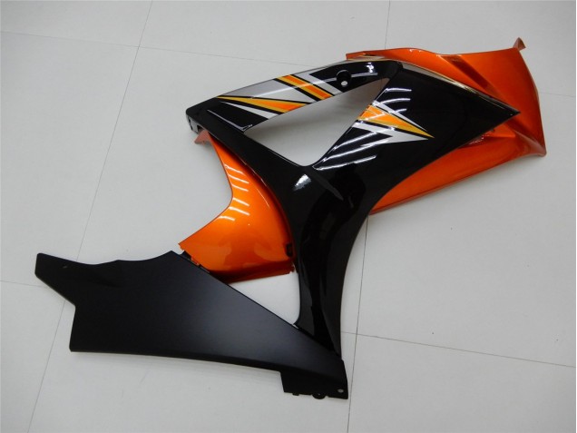 Orange Schwarz Suzuki GSXR 1000 K7 2007-2008 Motorrad Verkleidungen Orange Schwarz Suzuki GSXR 1000 K7 2007-2008 Motorrad Verkleidungen