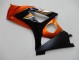Orange Schwarz Suzuki GSXR 1000 K7 2007-2008 Motorrad Verkleidungen Orange Schwarz Suzuki GSXR 1000 K7 2007-2008 Motorrad Verkleidungen