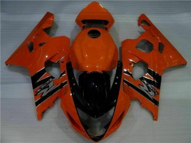 Orange Schwarz Suzuki GSXR 600 / 750 K4 2004-2005 Motorrad Vollverkleidung