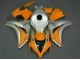 Orange Silber Honda CBR 1000 RR 2008-2011 Motorrad Vollverkleidung Orange Silber Honda CBR 1000 RR 2008-2011 Motorrad Vollverkleidung