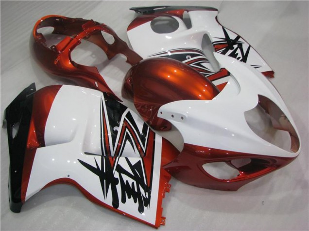 Orange Silber Schwarz Suzuki GSXR 1300 Hayabusa 1996-2007 Motorrad Verkleidungen Orange Silber Schwarz Suzuki GSXR 1300 Hayabusa 1996-2007 Motorrad Verkleidungen