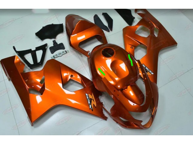 Orange Suzuki GSXR 600 / 750 K4 2004-2005 Motorrad Verkleidung Orange Suzuki GSXR 600 / 750 K4 2004-2005 Motorrad Verkleidung