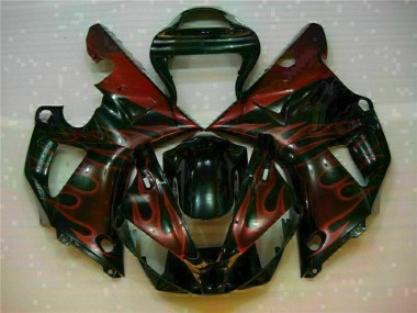 Orange Yamaha R1 2000-2001 Motorrad Verkleidungen