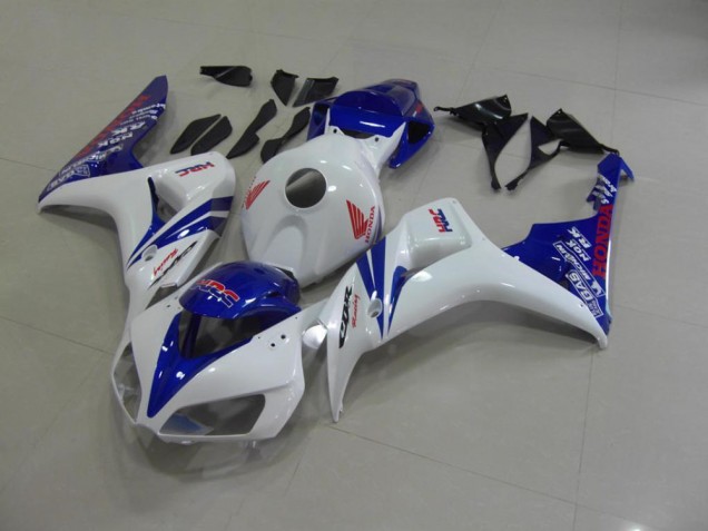 Perl Weiß Blau Honda CBR 1000 RR 2006-2007 Motorrad Verkleidungen Perl Weiß Blau Honda CBR 1000 RR 2006-2007 Motorrad Verkleidungen