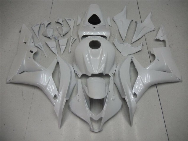 Perl Weiß Honda CBR 600 RR 2007-2008 Motorrad Verkleidung Perl Weiß Honda CBR 600 RR 2007-2008 Motorrad Verkleidung