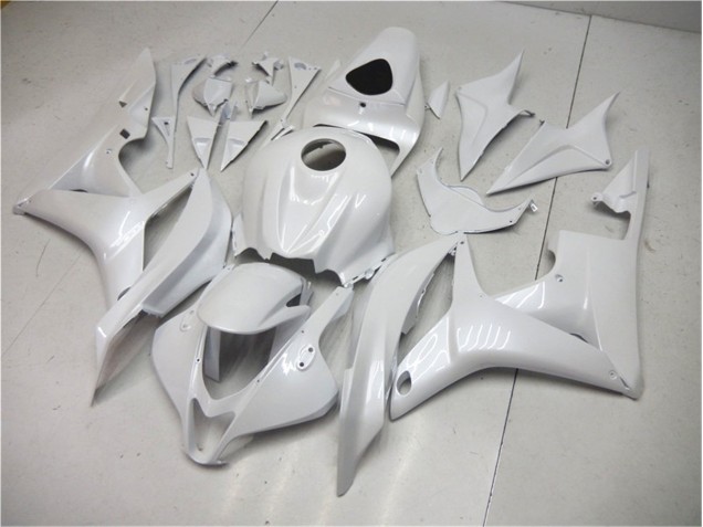 Perl Weiß Honda CBR 600 RR 2007-2008 Motorrad Verkleidung Perl Weiß Honda CBR 600 RR 2007-2008 Motorrad Verkleidung