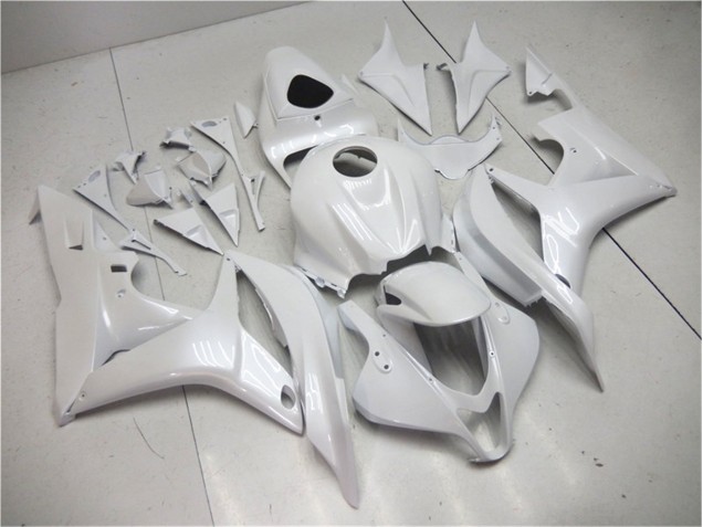 Perl Weiß Honda CBR 600 RR 2007-2008 Motorrad Verkleidung Perl Weiß Honda CBR 600 RR 2007-2008 Motorrad Verkleidung