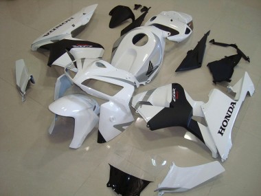 Perl Weiß Matt Schwarz Honda CBR 600 RR 2005-2006 Motorrad Verkleidungen