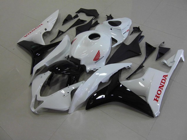 Perl Weiß Schwarz Honda CBR 600 RR 2007-2008 Motorrad Verkleidungen Perl Weiß Schwarz Honda CBR 600 RR 2007-2008 Motorrad Verkleidungen