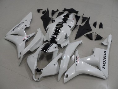 Perl Weiß mit schwarzen Streifen Honda CBR 600 RR 2007-2008 Motorrad Verkleidungen