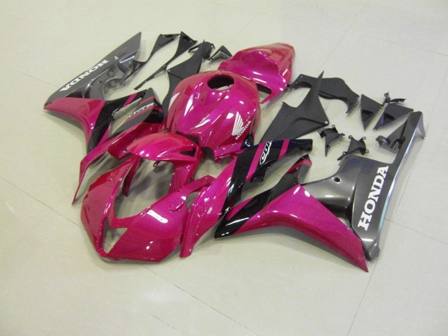 Rosa Grau Rennen Honda CBR 600 RR 2007-2008 Motorrad Verkleidungen Rosa Grau Rennen Honda CBR 600 RR 2007-2008 Motorrad Verkleidungen