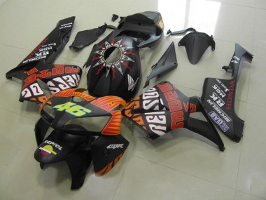 Rossi Matt Schwarz Honda CBR 600 RR 2005-2006 Motorrad Verkleidungen