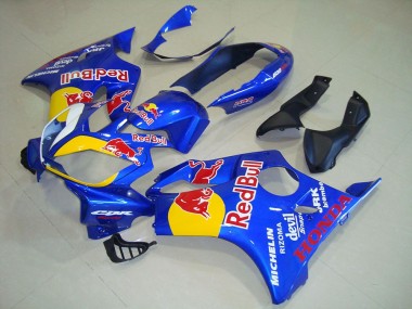 Rot Bull Honda CBR 600 F4i 2004-2007 Motorrad Verkleidungen