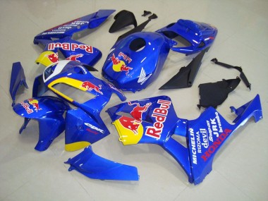 Rot Bull Honda CBR 600 RR 2005-2006 Motorrad Verkleidungen