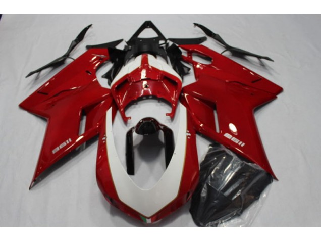 Rot Ducati 1198 2007-2014 Motorrad Verkleidungen Rot Ducati 1198 2007-2014 Motorrad Verkleidungen