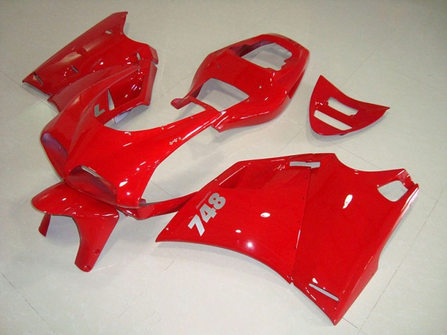 Rot Ducati 748 916 996 996S 1993-2005 Motorrad Verkleidung Rot Ducati 748 916 996 996S 1993-2005 Motorrad Verkleidung