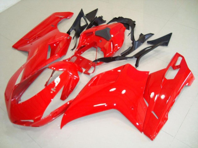 Rot Ducati 848 1098 1198 2007-2014 Motorrad Verkleidungen Rot Ducati 848 1098 1198 2007-2014 Motorrad Verkleidungen