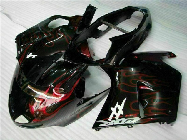Rot Flamme Honda CBR 1100 XX 1996-2007 Motorrad Verkleidung Rot Flamme Honda CBR 1100 XX 1996-2007 Motorrad Verkleidung