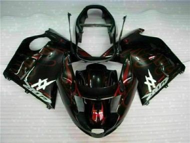 Rot Flamme Honda CBR 1100 XX 1996-2007 Motorrad Verkleidung