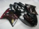 Rot Flamme Honda CBR 1100 XX 1996-2007 Motorrad Verkleidungen