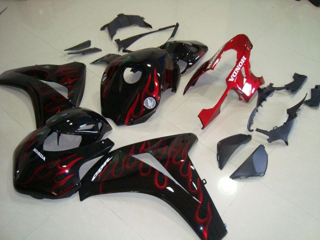 Rot Flamme Rennen Honda CBR 1000 RR 2008-2011 Motorrad Verkleidungen Rot Flamme Rennen Honda CBR 1000 RR 2008-2011 Motorrad Verkleidungen