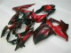 Rot Flamme Schwarz Suzuki GSXR 1000 K9 2009-2016 Motorrad Verkleidungen Rot Flamme Schwarz Suzuki GSXR 1000 K9 2009-2016 Motorrad Verkleidungen