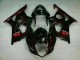 Rot Flamme Suzuki GSXR 1000 K3 2003-2004 Motorrad Verkleidungen Rot Flamme Suzuki GSXR 1000 K3 2003-2004 Motorrad Verkleidungen