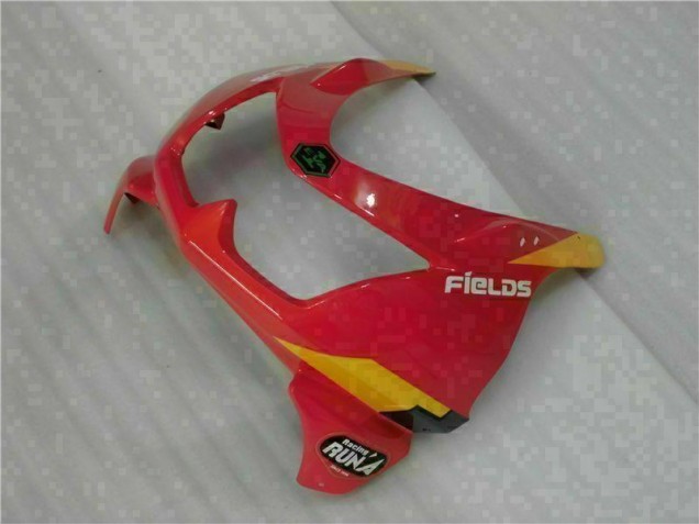 Rot Gelb Kawasaki EX250 2008-2012 Motorrad Verkleidungen Rot Gelb Kawasaki EX250 2008-2012 Motorrad Verkleidungen
