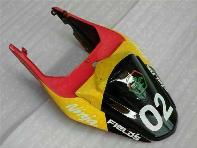 Rot Gelb Kawasaki EX250 2008-2012 Motorrad Verkleidungen Rot Gelb Kawasaki EX250 2008-2012 Motorrad Verkleidungen