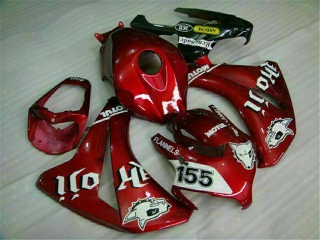 Rot Honda CBR 1000 RR 2008-2011 Motorrad Verkleidung Rot Honda CBR 1000 RR 2008-2011 Motorrad Verkleidung