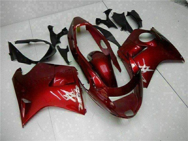 Rot Honda CBR 1100 XX 1996-2007 Motorrad Vollverkleidung Rot Honda CBR 1100 XX 1996-2007 Motorrad Vollverkleidung