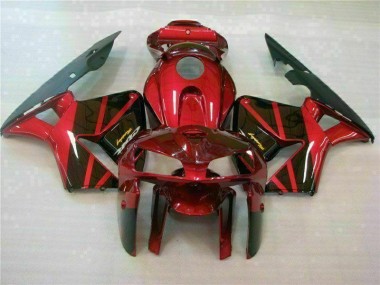 Rot Honda CBR 600 RR 2005-2006 Motorrad Vollverkleidung