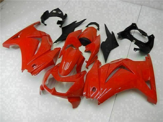 Rot Kawasaki EX250 2008-2012 Motorrad Verkleidungen Rot Kawasaki EX250 2008-2012 Motorrad Verkleidungen