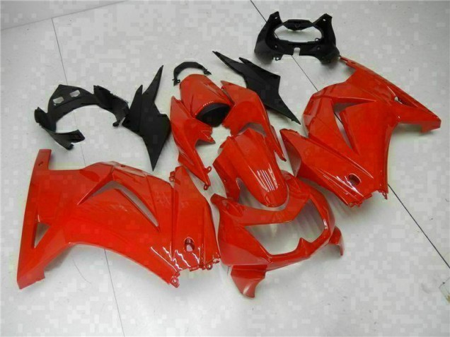 Rot Kawasaki EX250 2008-2012 Motorrad Verkleidungen Rot Kawasaki EX250 2008-2012 Motorrad Verkleidungen