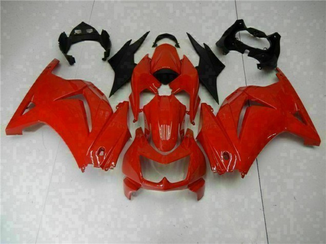 Rot Kawasaki EX250 2008-2012 Motorrad Verkleidungen Rot Kawasaki EX250 2008-2012 Motorrad Verkleidungen