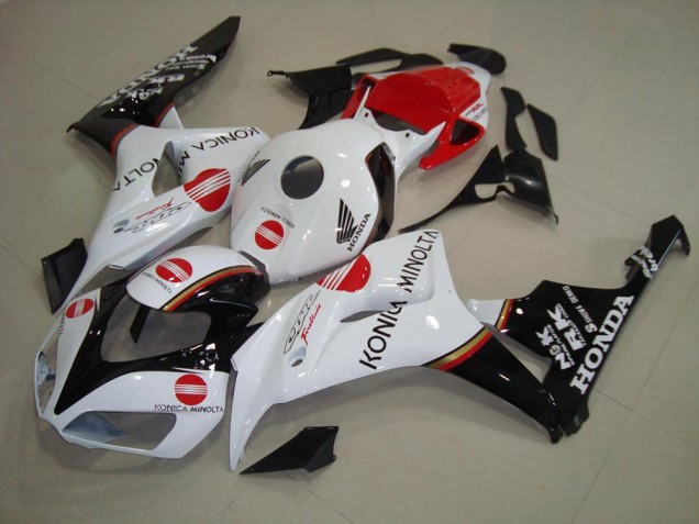 Rot Konica Honda CBR 1000 RR 2006-2007 Motorrad Verkleidungen Rot Konica Honda CBR 1000 RR 2006-2007 Motorrad Verkleidungen