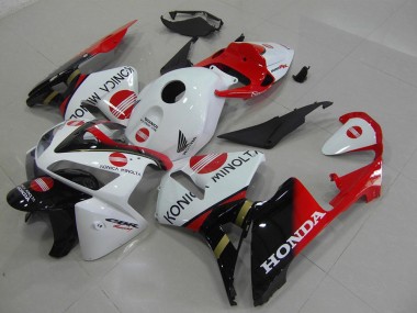 Rot Konica Honda CBR 600 RR 2005-2006 Motorrad Verkleidungen