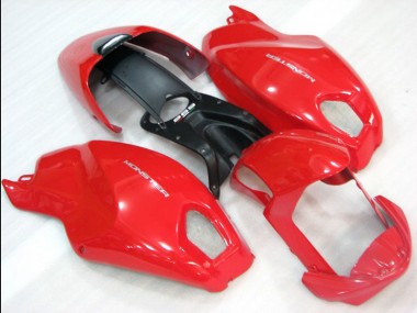 Rot Monster Ducati Monster 696 2008-2012 Motorrad Verkleidungen