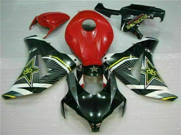 Rot Schwarz Honda CBR 1000 RR 2008-2011 Motorrad Verkleidungen Rot Schwarz Honda CBR 1000 RR 2008-2011 Motorrad Verkleidungen