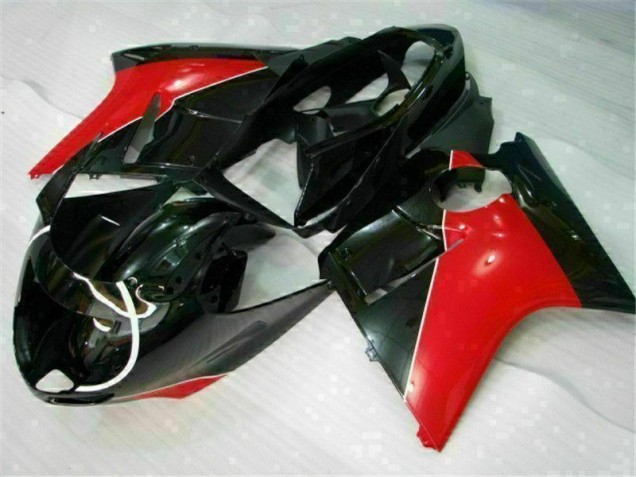 Rot Schwarz Honda CBR 1100 XX 1996-2007 Motorrad Verkleidungen Rot Schwarz Honda CBR 1100 XX 1996-2007 Motorrad Verkleidungen