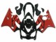 Rot Schwarz Honda CBR 600 F4i 2004-2007 Motorrad Verkleidungen Rot Schwarz Honda CBR 600 F4i 2004-2007 Motorrad Verkleidungen