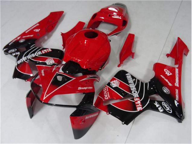 Rot Schwarz Honda CBR 600 RR 2005-2006 Motorrad Verkleidung & Plastik Rot Schwarz Honda CBR 600 RR 2005-2006 Motorrad Verkleidung & Plastik