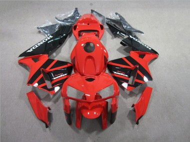 Rot Schwarz Honda CBR 600 RR 2005-2006 Motorrad Verkleidungen Komplett Sets