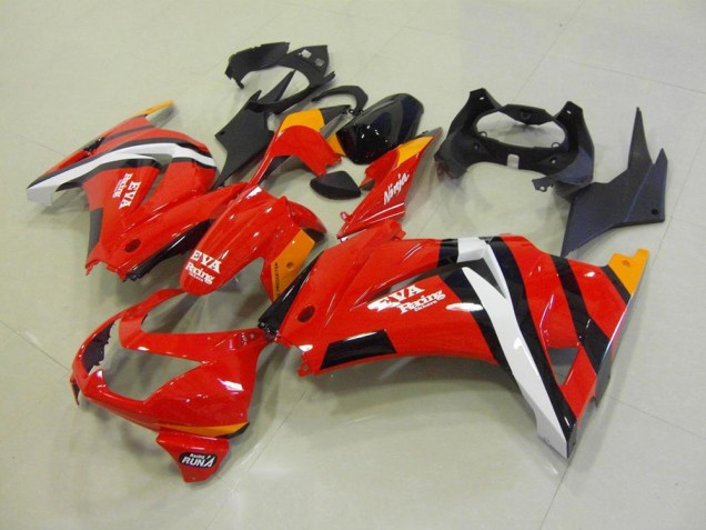 Rot Schwarz Kawasaki ZX 250R 2008-2012 Motorrad Verkleidung Rot Schwarz Kawasaki ZX 250R 2008-2012 Motorrad Verkleidung
