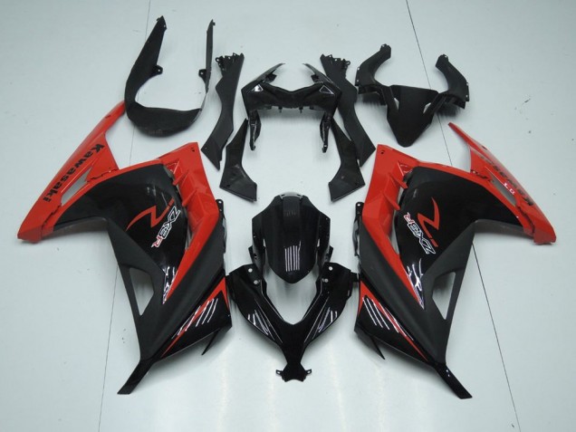 Rot Schwarz Kawasaki ZX 300R 2013-2016 Motorrad Verkleidung Rot Schwarz Kawasaki ZX 300R 2013-2016 Motorrad Verkleidung