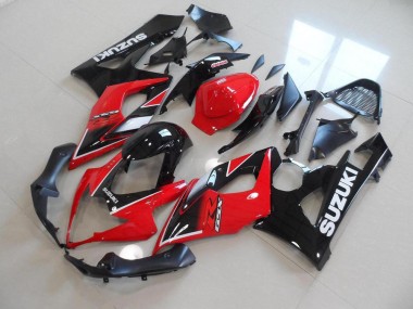 Rot Schwarz OEM Stil Suzuki GSXR 1000 K5 2005-2006 Motorrad Verkleidungen