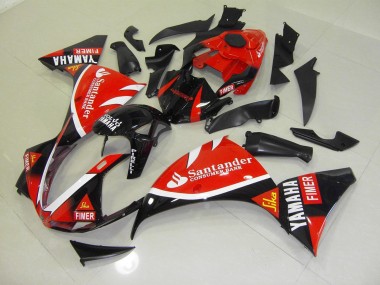 Rot Schwarz SantUnder Yamaha R1 2012-2014 Motorrad Verkleidungen