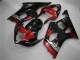 Rot Schwarz Suzuki GSXR 1000 K3 2003-2004 Motorrad Verkleidungen Rot Schwarz Suzuki GSXR 1000 K3 2003-2004 Motorrad Verkleidungen