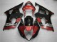 Rot Schwarz Suzuki GSXR 1000 K3 2003-2004 Motorrad Verkleidungen Rot Schwarz Suzuki GSXR 1000 K3 2003-2004 Motorrad Verkleidungen