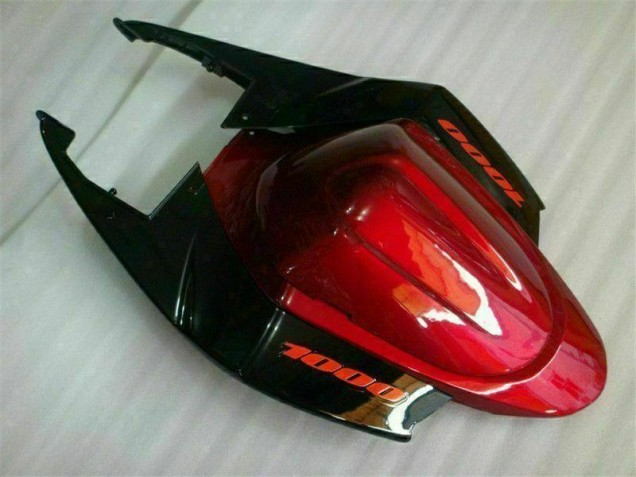 Rot Schwarz Suzuki GSXR 1000 K5 2005-2006 Motorrad Verkleidungen & Plastik Rot Schwarz Suzuki GSXR 1000 K5 2005-2006 Motorrad Verkleidungen & Plastik
